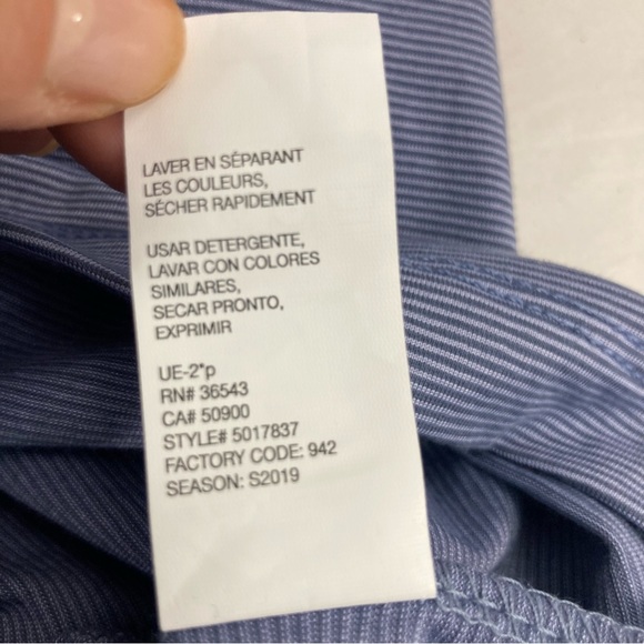 🆕Van Heusen Air Wick Cooling Zone Blue Polo Shirt Size XL - Picture 10 of 12